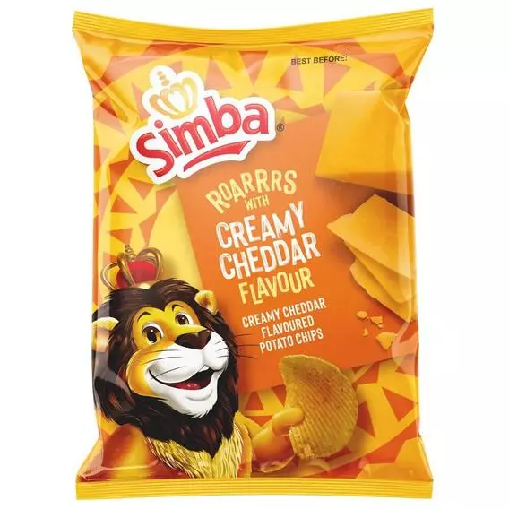 Simba Chips Creamy Cheddar 120g