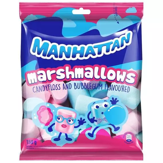 Manhattan Mallow Candyfloss & Bubblegum 150g
