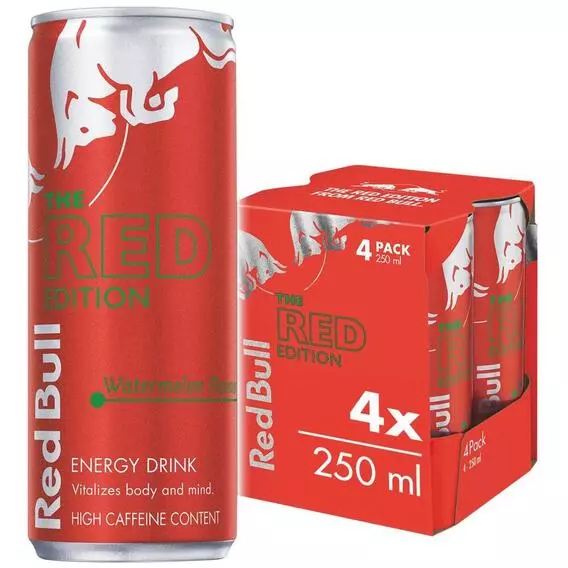 Red Bull Watermelon Edition 4 pack 250ml