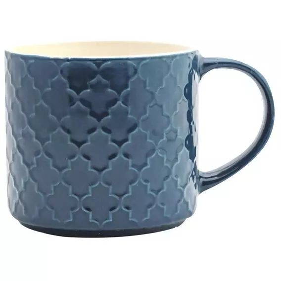No Brand Embossed Pattern Mug