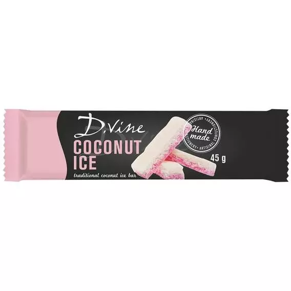 D.Vine Coconut ice bar 45g