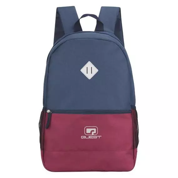 QUEST Contrast Burgundy/Black Backpack BACKPACK QUEST Contrast Burgundy/Black Backpack BACKPACK