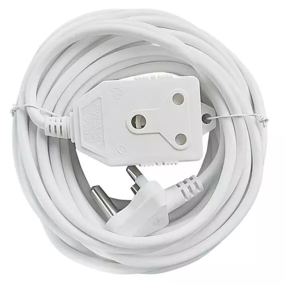 POWERWORX 10M X10A Extension Cord White