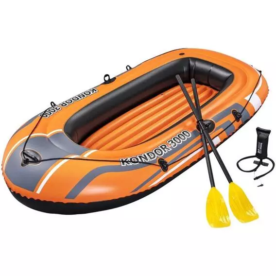 Bestway 2.42m x 1.41m Kondor 3000 Boat Set Bestway 2.42m x 1.41m Kondor 3000 Boat Set