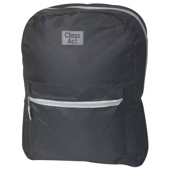 No Brand Class Act Black Backpack BACKPACK No Brand Class Act Black Backpack BACKPACK