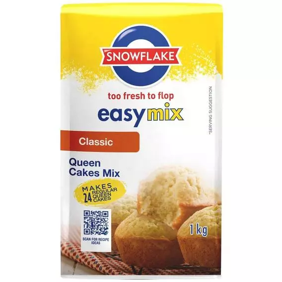 Snowflake Easimix Queen Cakes 1kg