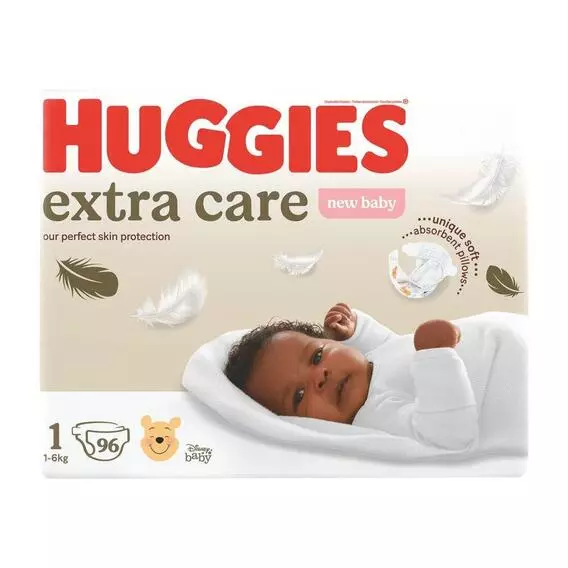 Huggies Extra Care Diapers Size 1 Huggies Extra Care Diapers Size 1