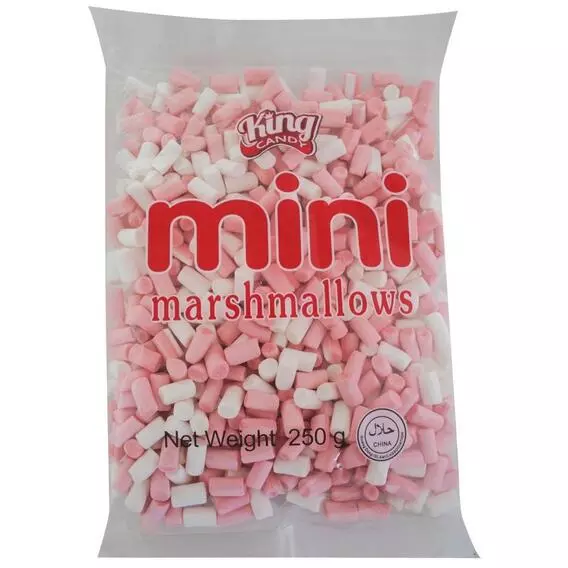 King Candy Mini Mallows 250g King Candy Mini Mallows 250g