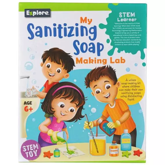 Explore My Sanitizing Soap Making Lab Explore My Sanitizing Soap Making Lab