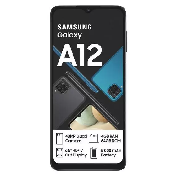 Samsung Galaxy A12 LTE Black SS VC