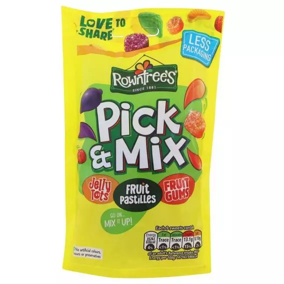 Rowntrees Pick n Mix 150g Rowntrees Pick n Mix 150g