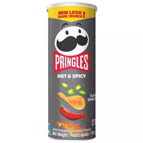 Pringles Chips Hot & Spicy 100g Pringles Chips Hot & Spicy 100g