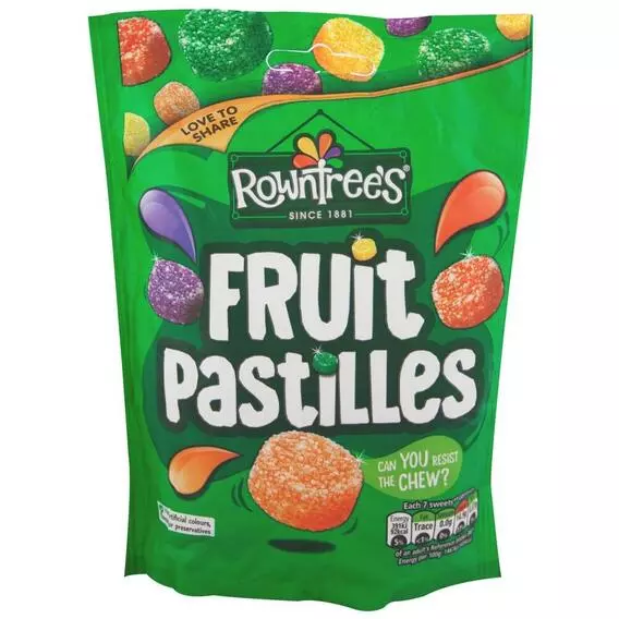 Rowntrees Fruit Pastilles 125g