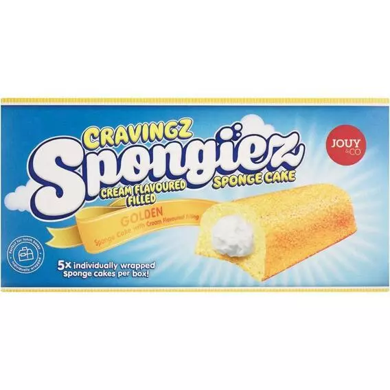 CRAVINGZ Spongiez Golden Milky Multipacks 225g