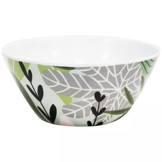 No Brand Botanical Sage Melamine Bowl