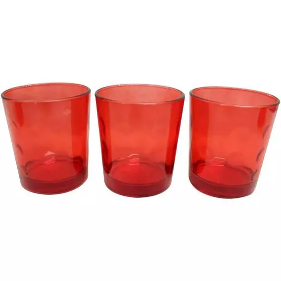 Always Home RED DIMPLE TUMBLER 255ml Always Home RED DIMPLE TUMBLER 255ml