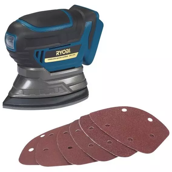 Ryobi Mouse Sander Cordless 18v Xms2400 XMS-2400 Ryobi Mouse Sander Cordless 18v Xms2400 XMS-2400