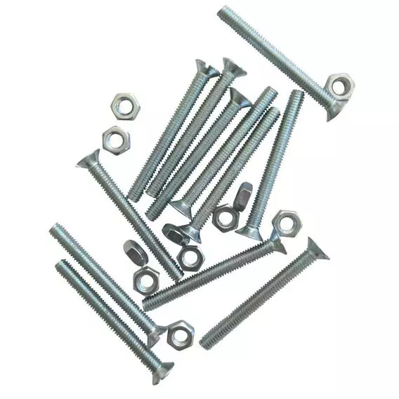 Fastener Solutions 4.0X12mm Machine Screw&Nut AF Fastener Solutions 4.0X12mm Machine Screw&Nut AF