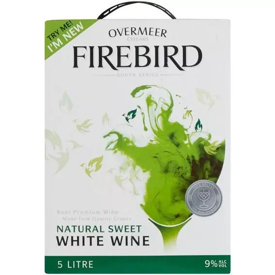 Overmeer Firebird Natural Sweet White 5L