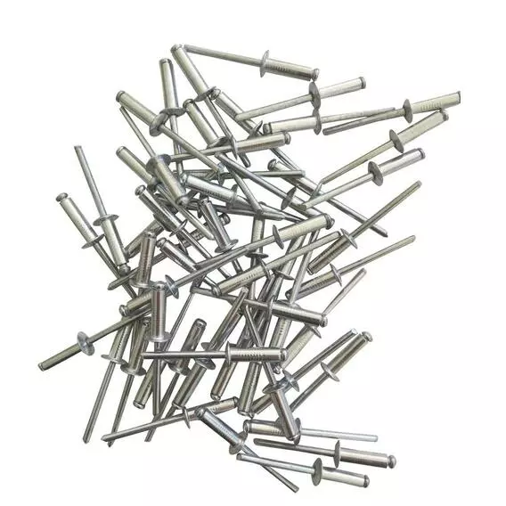 Fastener Solutions 4.0X10mm Aluminium Rivet Open Pk100