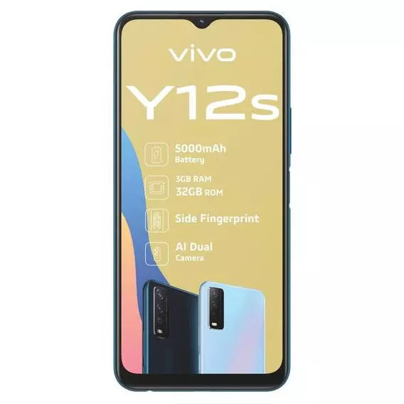 Vivo Y12S BLACK 4G SS VC Vivo Y12S BLACK 4G SS VC