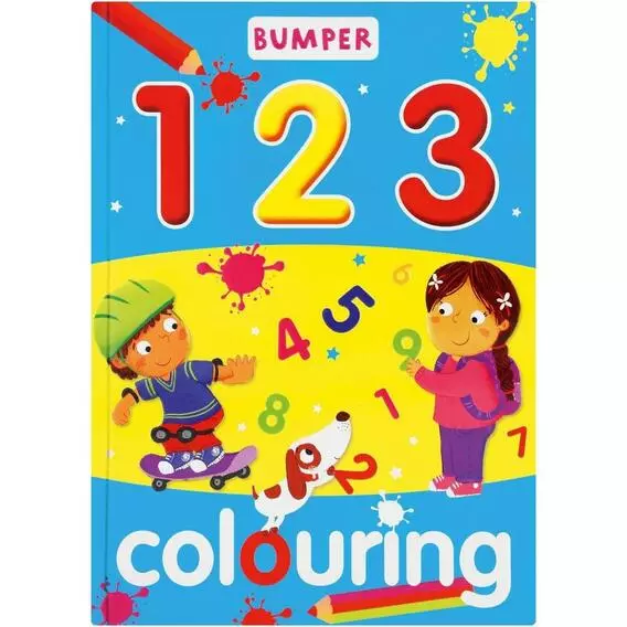 No Brand Bumper Colouring Books, Assorted