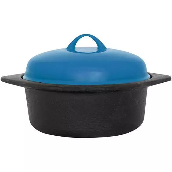 Cordon Bleu Cast Iron 18cm Blue Cordon Bleu Cast Iron 18cm Blue