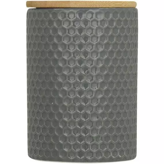 Kitchen Ceramic Jar Charc Gloss Hexagon Kitchen Ceramic Jar Charc Gloss Hexagon
