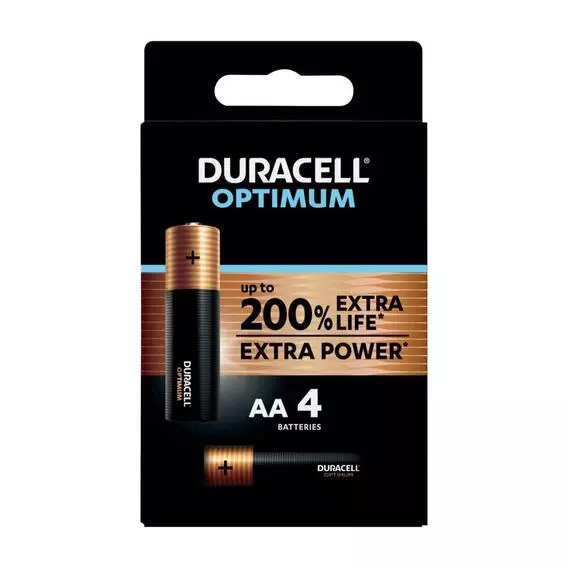 Duracell Optimum AA 4's