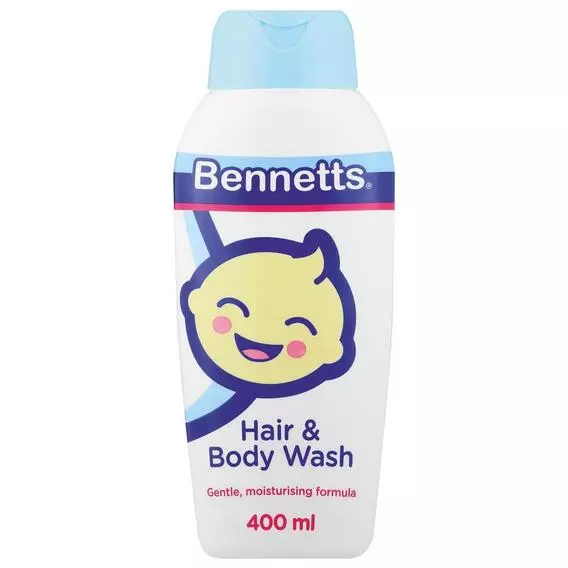 Bennetts Hair and Body Wash 400ml Bennetts Hair and Body Wash 400ml
