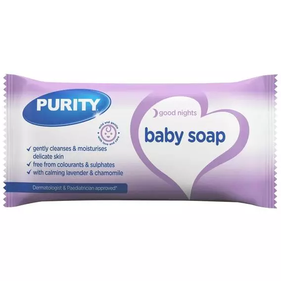 Purity Baby Goodnights Soap 175g Purity Baby Goodnights Soap 175g