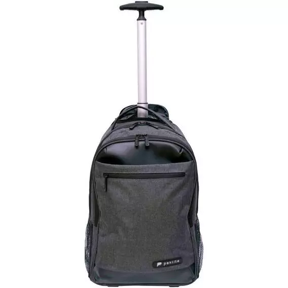 Paklite Grey Vision Laptop Trolley Backpack