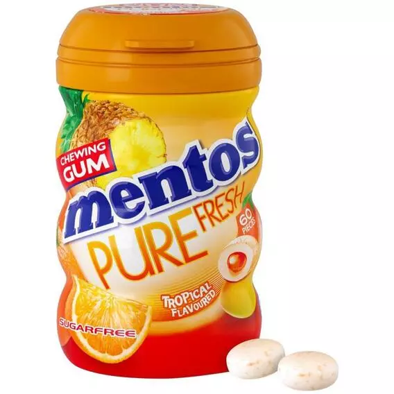 Mentos Gum Tropical 105g Mentos Gum Tropical 105g