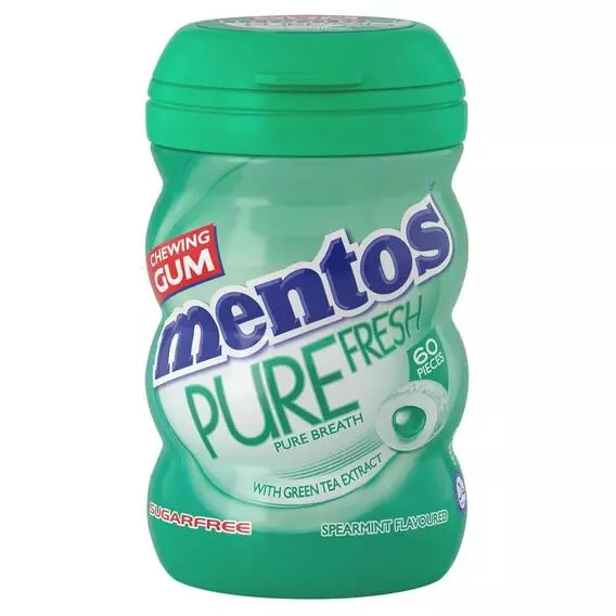 Mentos Gum Spearmint 105g
