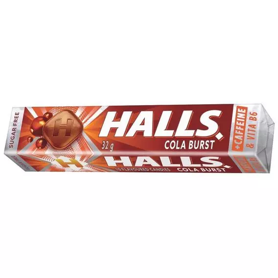 Halls Energy Candy Cola 32g Halls Energy Candy Cola 32g