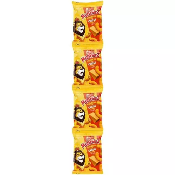 Simba Munchies cheese strip 4x14g Simba Munchies cheese strip 4x14g