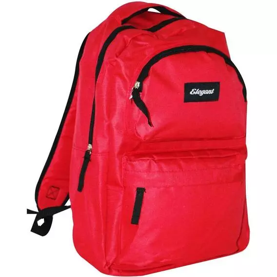 Elegant Style C Red School Backpack