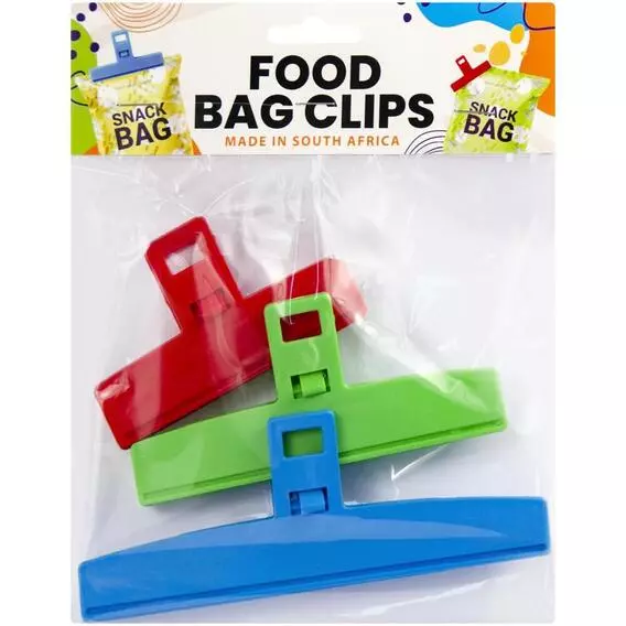Lumoss Storage  Bag Clip 9cm,12cm,15cm Set of 3