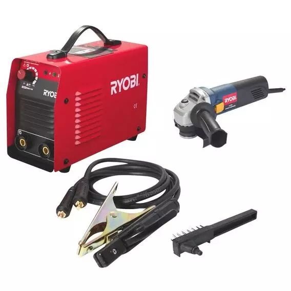 Ryobi Ryobi 160A Welder + 850w Grinder KIT346 Ryobi Ryobi 160A Welder + 850w Grinder KIT346