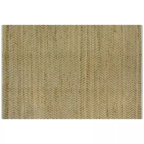 Always Home Jute Rug, natural zag 120x180 CM
