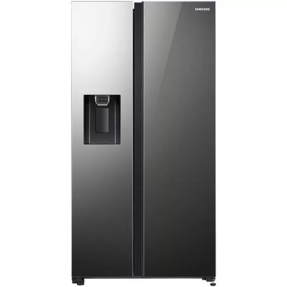 Samsung Side by Side Black Mirror Fridge RS64R53