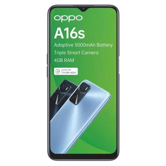 OPPO A16s Crystal Black 4G SS VC