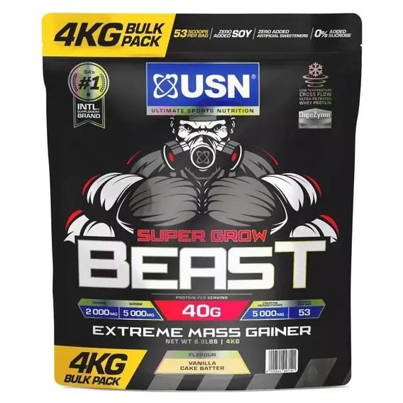 USN Super Grow Beast 4kg Vanilla