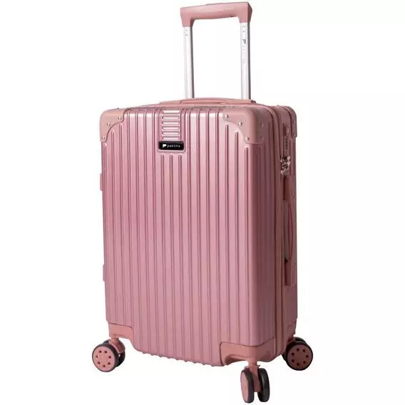 Paklite Ridge Rose Gold Carry On Trolley Case Paklite Ridge Rose Gold Carry On Trolley Case