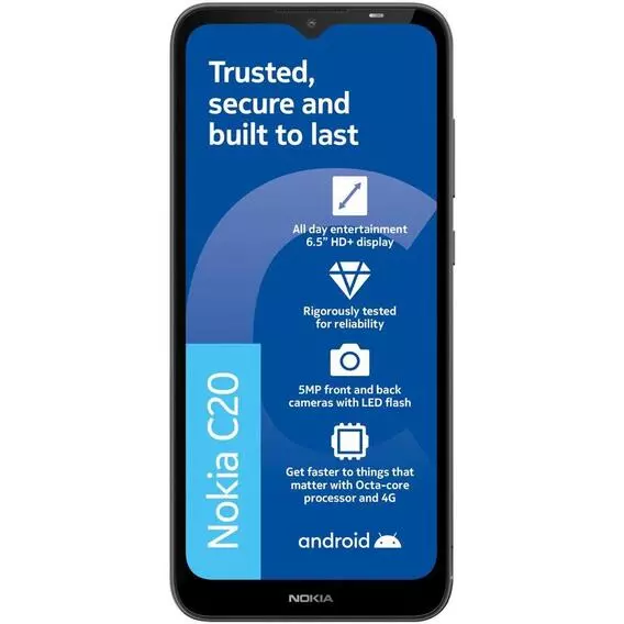 Nokia C20 Dark Blue 16GB DS NL