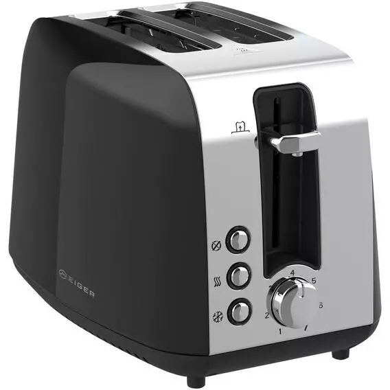 Eiger GENEVA 2 SLICE STAINLESS STEEL TOASTER - EG-STS002