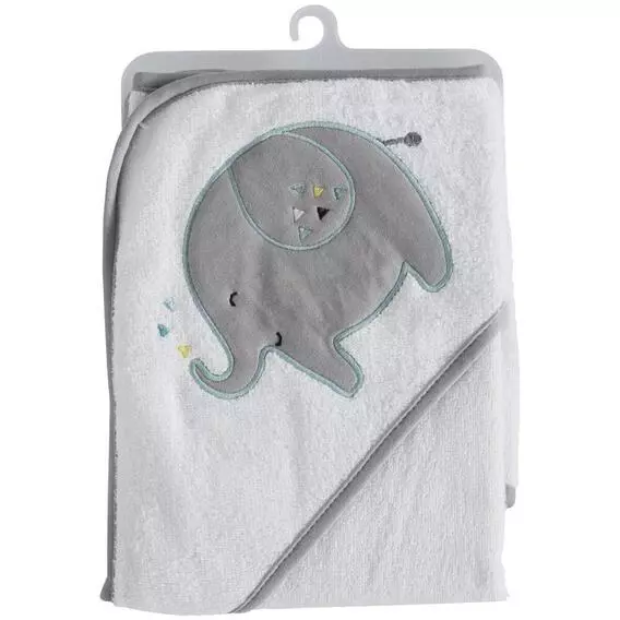 Snuggletime Deluxe Hooded Towel - Elephant