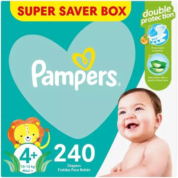 Pampers Active Baby 2X MB Size 4+
