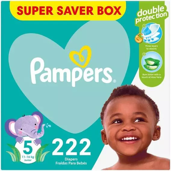 Pampers Active Baby 2X MB Junior Size 5 Pampers Active Baby 2X MB Junior Size 5