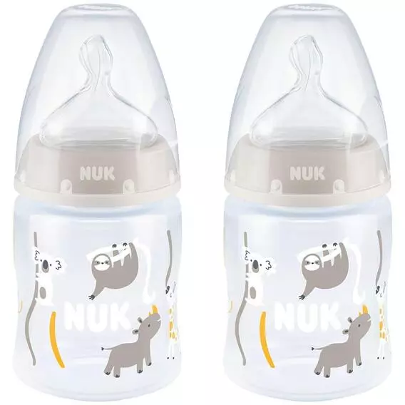 NUK FC+TC Bottle 0-6 Months, 2PK - Neutral 150ml